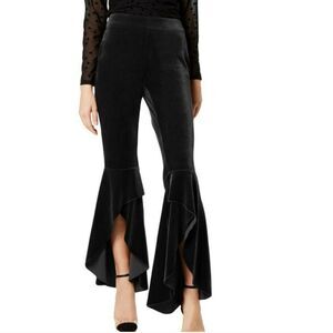 INC International Concepts Black Flare Pants